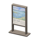 Poster Stand Animal Crossing New Horizons | ACNH Critter - Nookmall