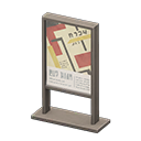 Poster Stand Animal Crossing New Horizons | ACNH Critter - Nookmall