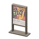 Poster Stand Animal Crossing New Horizons | ACNH Critter - Nookmall