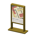 Poster Stand Animal Crossing New Horizons | ACNH Critter - Nookmall