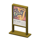Poster Stand Animal Crossing New Horizons | ACNH Critter - Nookmall