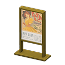 Poster Stand Animal Crossing New Horizons | ACNH Critter - Nookmall