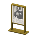 Poster Stand Animal Crossing New Horizons | ACNH Critter - Nookmall