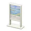 Poster Stand Animal Crossing New Horizons | ACNH Critter - Nookmall
