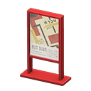 Poster Stand Animal Crossing New Horizons | ACNH Critter - Nookmall