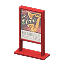 Poster Stand Animal Crossing New Horizons | ACNH Critter - Nookmall