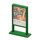 Poster Stand Animal Crossing New Horizons | ACNH Critter - Nookmall