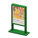 Poster Stand Animal Crossing New Horizons | ACNH Critter - Nookmall