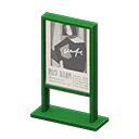 Poster Stand Animal Crossing New Horizons | ACNH Critter - Nookmall