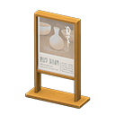 Poster Stand Animal Crossing New Horizons | ACNH Critter - Nookmall