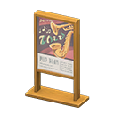 Poster Stand Animal Crossing New Horizons | ACNH Critter - Nookmall