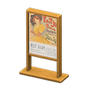 Poster Stand Animal Crossing New Horizons | ACNH Critter - Nookmall