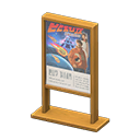 Poster Stand Animal Crossing New Horizons | ACNH Critter - Nookmall