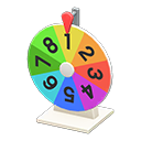 Colorful Wheel Animal Crossing New Horizons | ACNH Critter - Nookmall