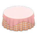 Large Covered Round Table Animal Crossing New Horizons | ACNH Critter - Nookmall