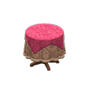 Small Covered Round Table Animal Crossing New Horizons | ACNH Critter - Nookmall