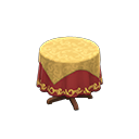 Small Covered Round Table Animal Crossing New Horizons | ACNH Critter - Nookmall