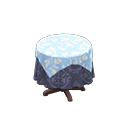 Small Covered Round Table Animal Crossing New Horizons | ACNH Critter - Nookmall