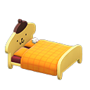 Pompompurin Bed Animal Crossing New Horizons | ACNH Critter - Nookmall