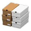 Stacked Shoeboxes Animal Crossing New Horizons | ACNH Critter - Nookmall