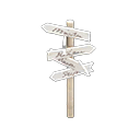 Destinations Signpost Animal Crossing New Horizons | ACNH Critter - Nookmall
