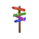 Destinations Signpost Animal Crossing New Horizons | ACNH Critter - Nookmall