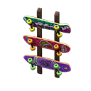 Skateboard Wall Rack