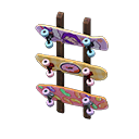 Skateboard Wall Rack