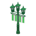 Street Lamp With Banners Animal Crossing New Horizons | ACNH Critter - Nookmall