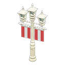 Street Lamp With Banners Animal Crossing New Horizons | ACNH Critter - Nookmall