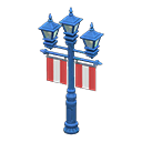 Street Lamp With Banners Animal Crossing New Horizons | ACNH Critter - Nookmall