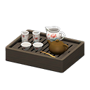 Traditional Tea Set Animal Crossing New Horizons | ACNH Critter - Nookmall