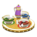 Plaza Teacup Ride Animal Crossing New Horizons | ACNH Critter - Nookmall