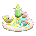 Plaza Teacup Ride Animal Crossing New Horizons | ACNH Critter - Nookmall