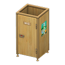 Bathroom Stall Animal Crossing New Horizons | ACNH Critter - Nookmall