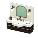 Fancy Bathroom Vanity Animal Crossing New Horizons | ACNH Critter - Nookmall
