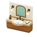 Fancy Bathroom Vanity Animal Crossing New Horizons | ACNH Critter - Nookmall