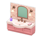Fancy Bathroom Vanity Animal Crossing New Horizons | ACNH Critter - Nookmall
