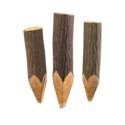 Log Stakes DIY Recipe