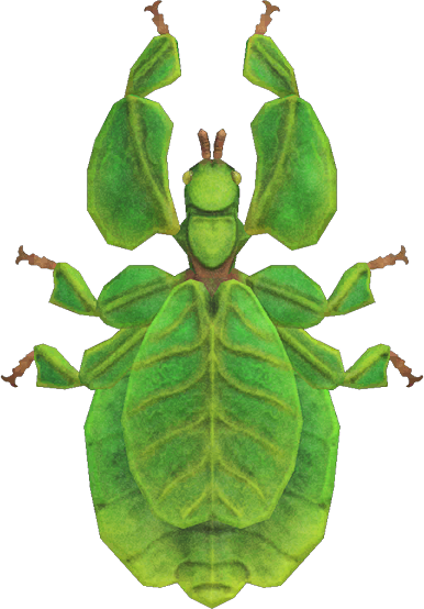 Walking Leaf Animal Crossing New Horizons | ACNH Critter - Nookmall