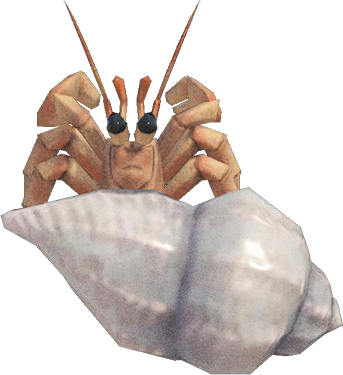 Hermit Crab Animal Crossing New Horizons | ACNH Critter - Nookmall