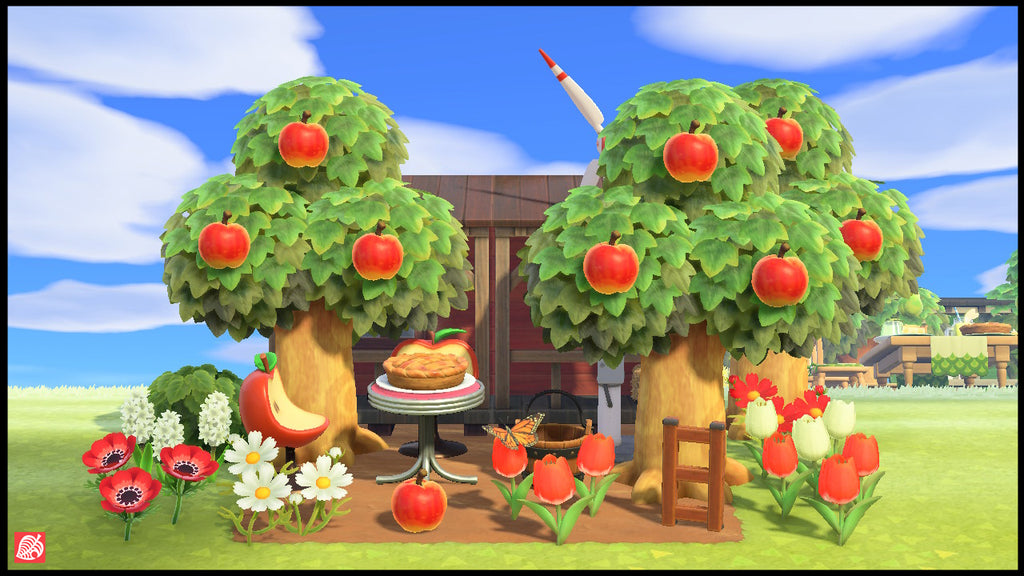 Mini juego de picnic de manzana