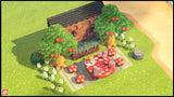 Mini juego de picnic de cereza