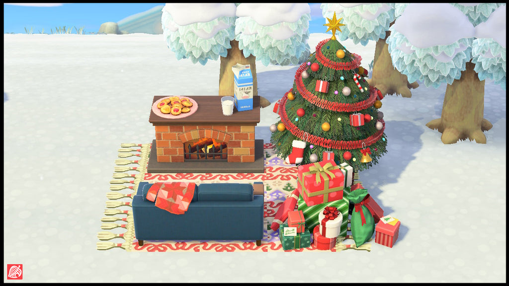 Mini Christmas Fireplace