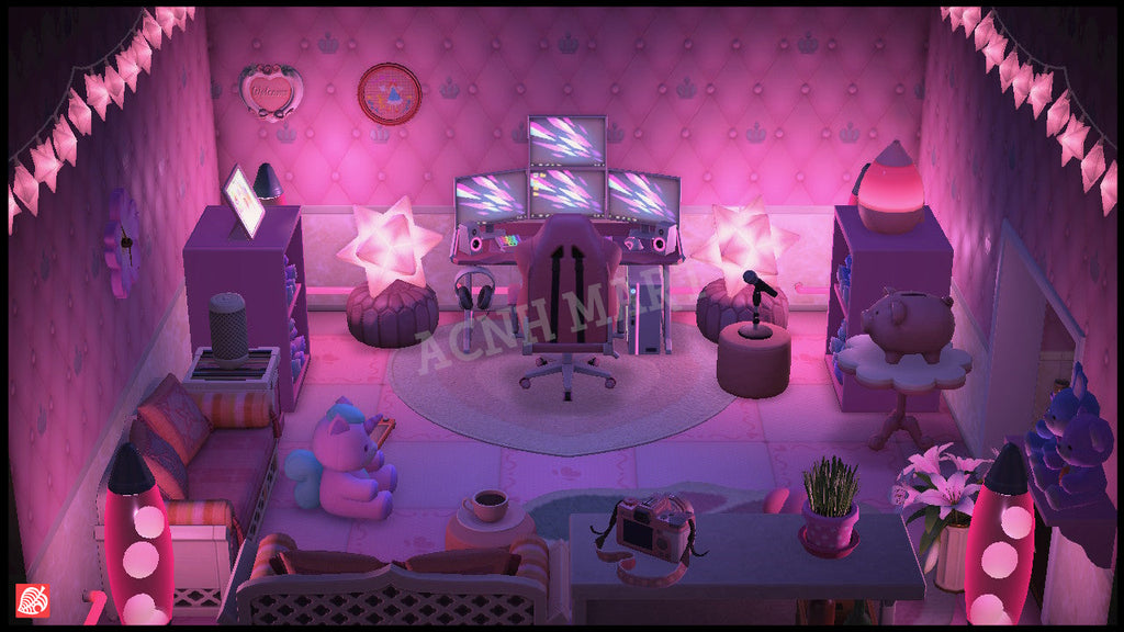 Pink Gaming Room