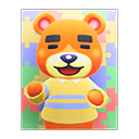 Teddy's Poster Animal Crossing New Horizons | ACNH Items - Nookmall