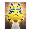 Ankha's Poster Animal Crossing New Horizons | ACNH Items - Nookmall