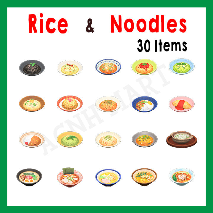 Rice and Noodles Set