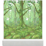 Glowing-Moss Forest Wall DIY Recipe