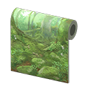 Glowing-Moss Forest Wall Animal Crossing New Horizons ACNH – Nook Mall